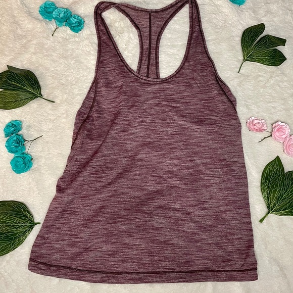 Lululemon Maroon Racerback Tank - Picture 1 of 3